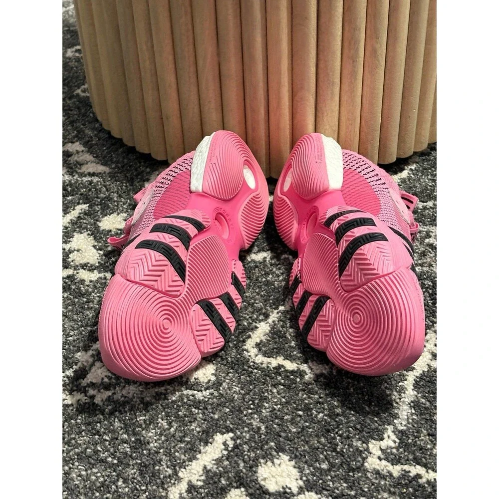 Adidas Trae Young 2.0 Pink Trap House Shoes Mens 13 UK 12.5 / EU 48 Like New